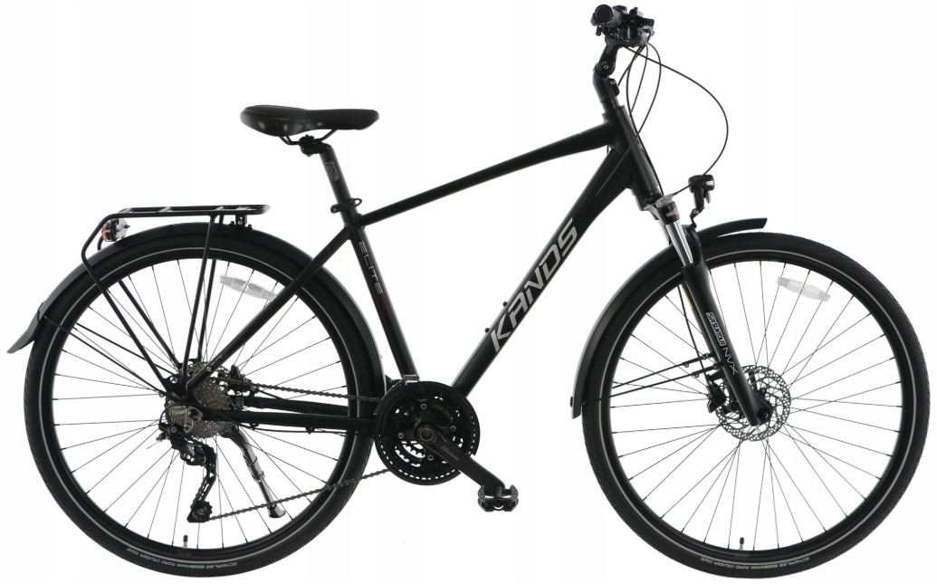 Rower trekkingowy Kands Elite Pro v4 rama 21 cali koło 28 czarny mat 2026r