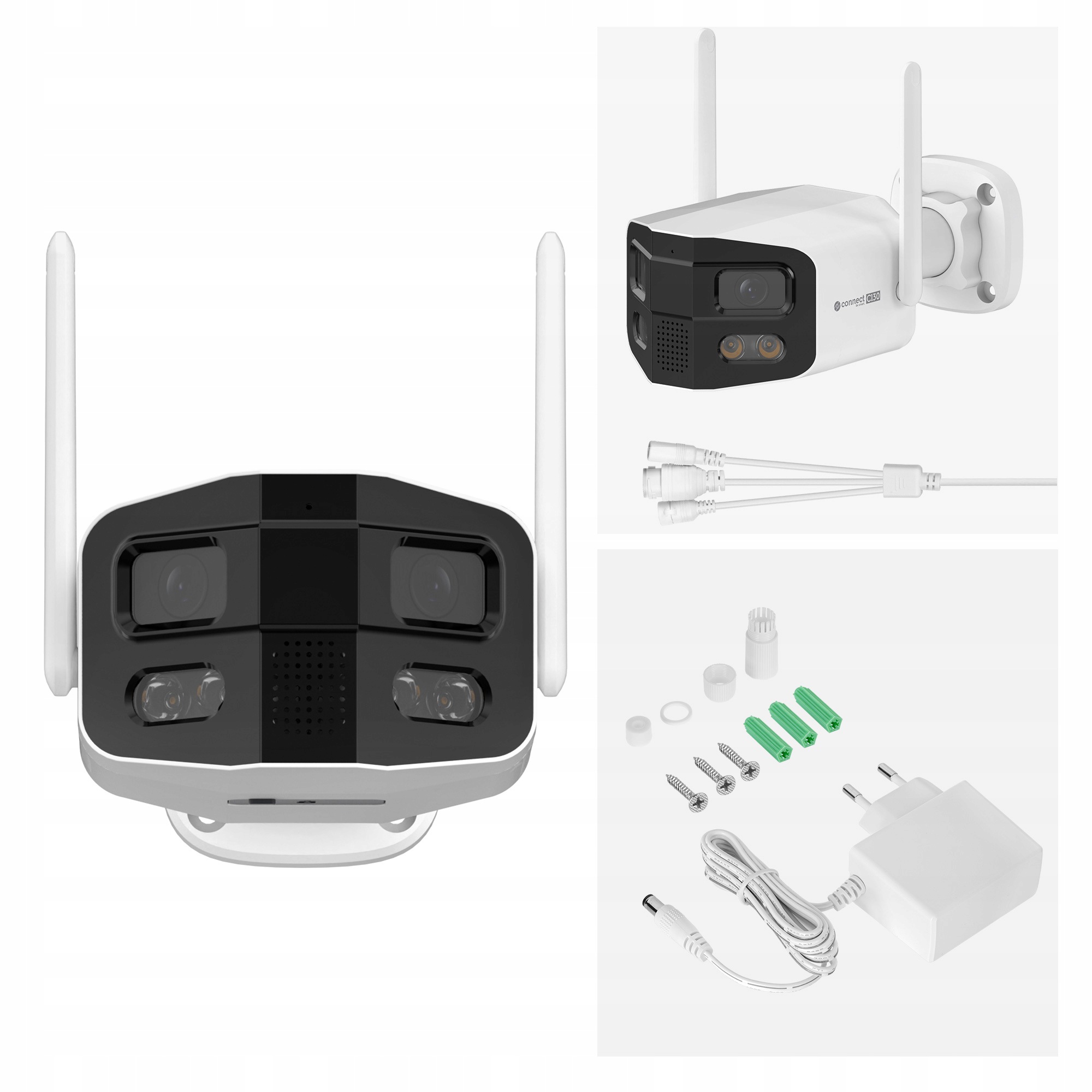 Venkovní WiFi kamera Kruger&Matz Connect C130 Tuya Smart Life 4 Mp