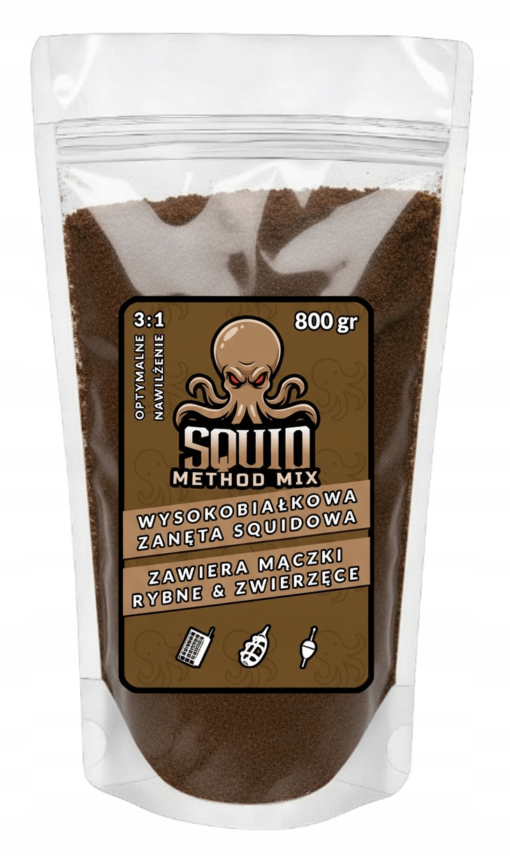 Eko Baits Zanęta Feeder/ Method Mix 800g Squid