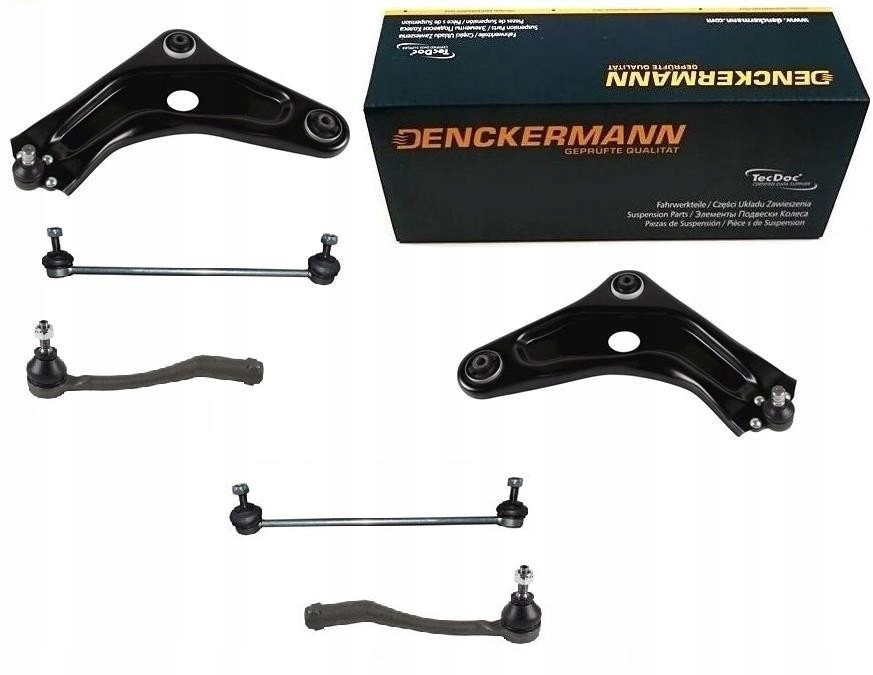 Ramena Koncovky Čepů Spojek Citroen C3 Picasso 2009- Přední Sada Ks