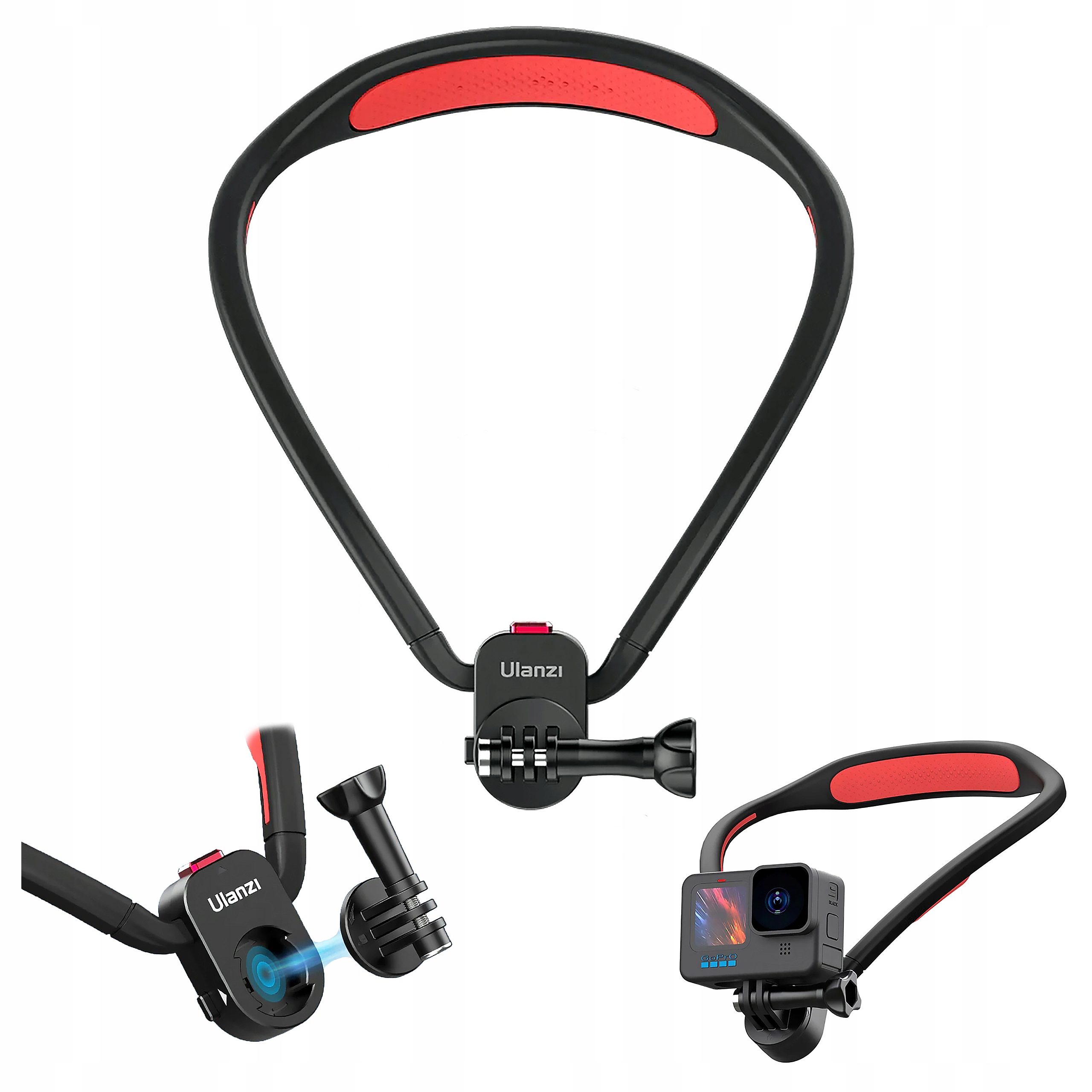 Držák na krk Ulanzi Go-Quick II Magnetické Upevnění Kamery typu GoPro