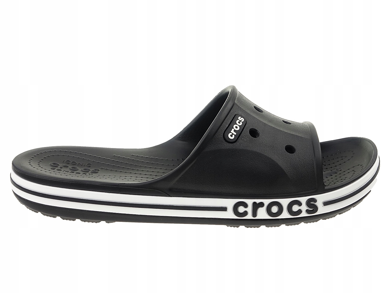 Klapki Crocs Bayaband Slide 205392-066 czarne 43/44
