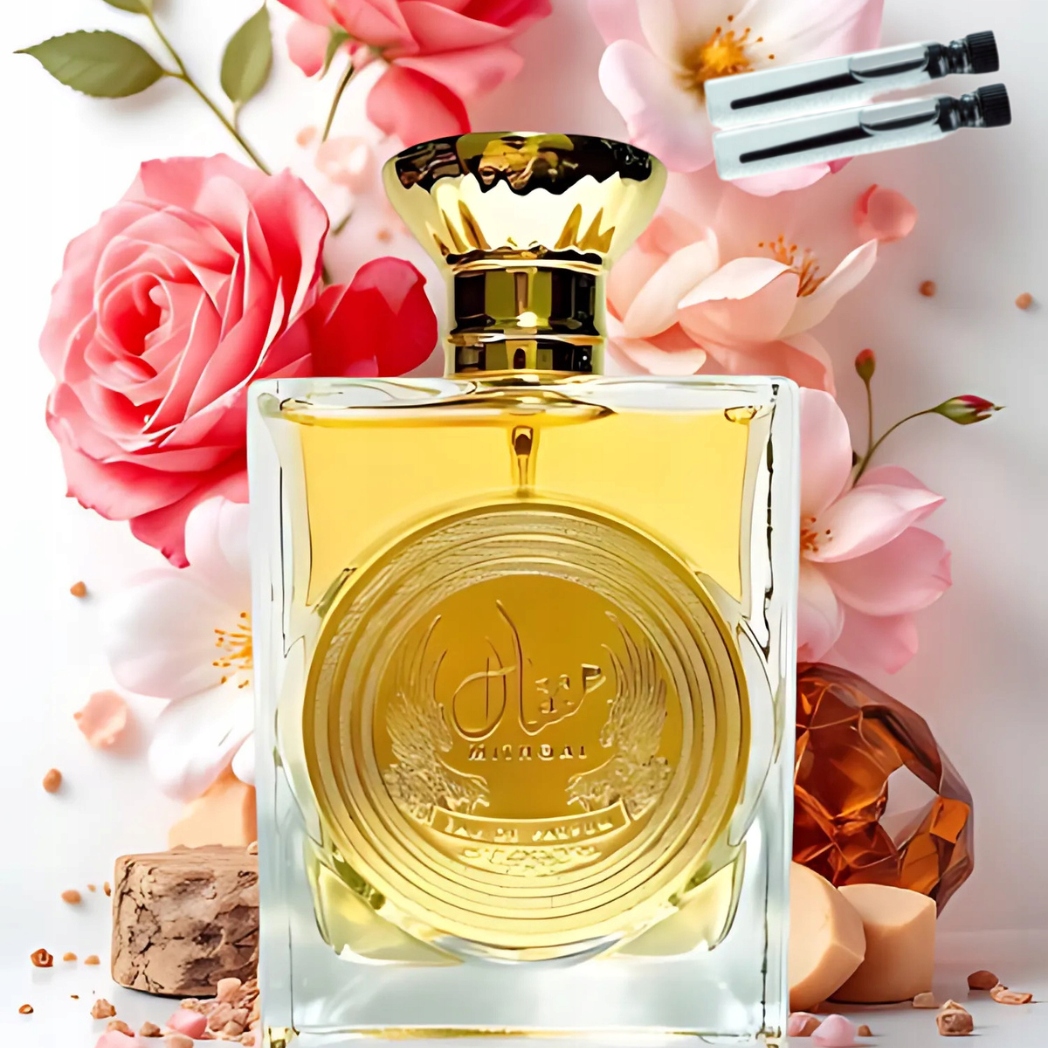 Parfém Mithqal Ard Al Zaafaran 100 ml 2 vzorky Dárek