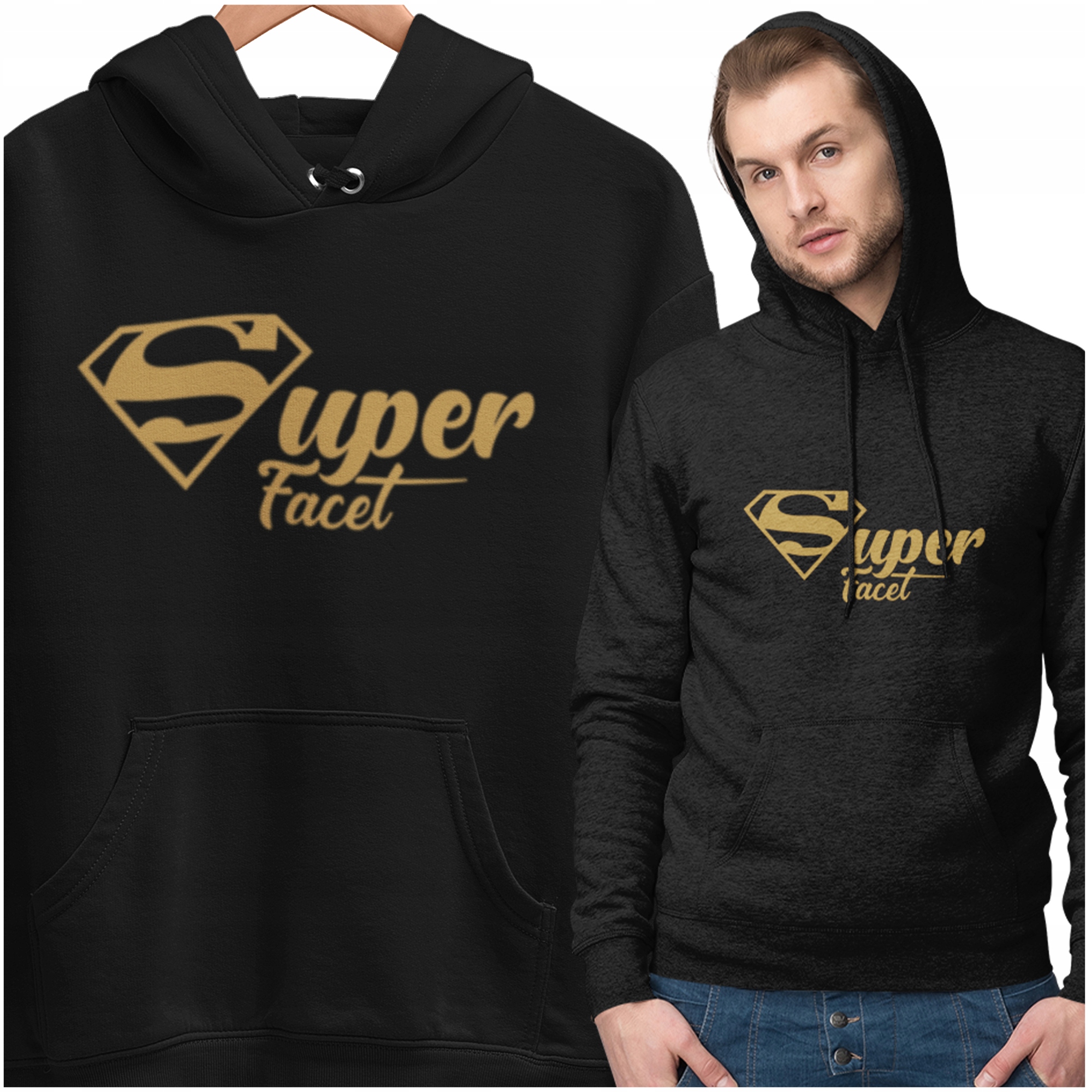 

Bluza Z Nadrukiem Super Facet Prezent Na Urodziny