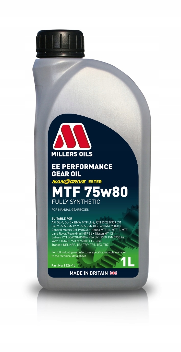 Millers Ee Performance Mtf 75W80 1L 8326
