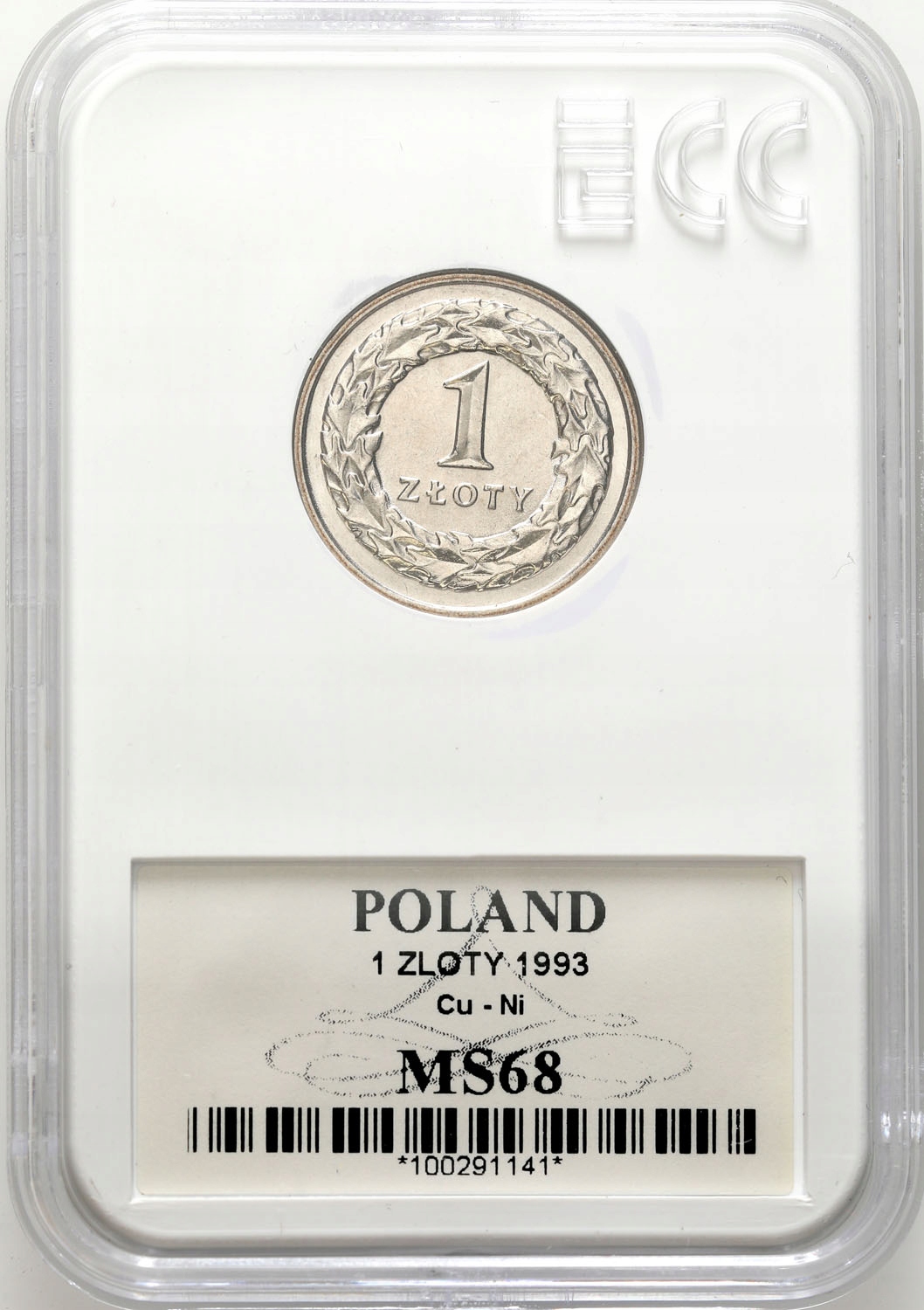 1 złoty 1993 – PIĘKNE