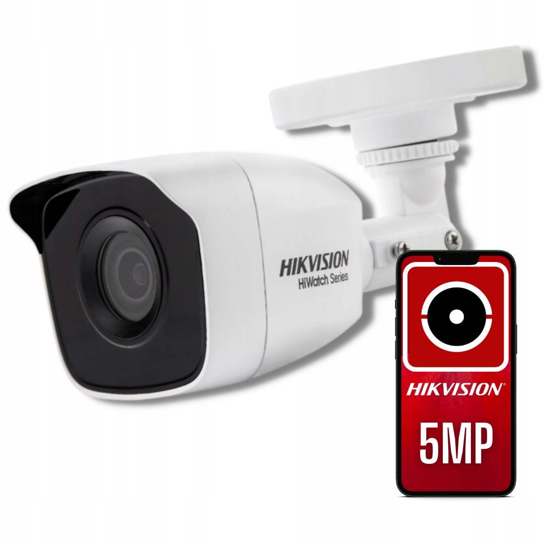 Profesjonalna kamera do monitoringu Hikvision 5MP