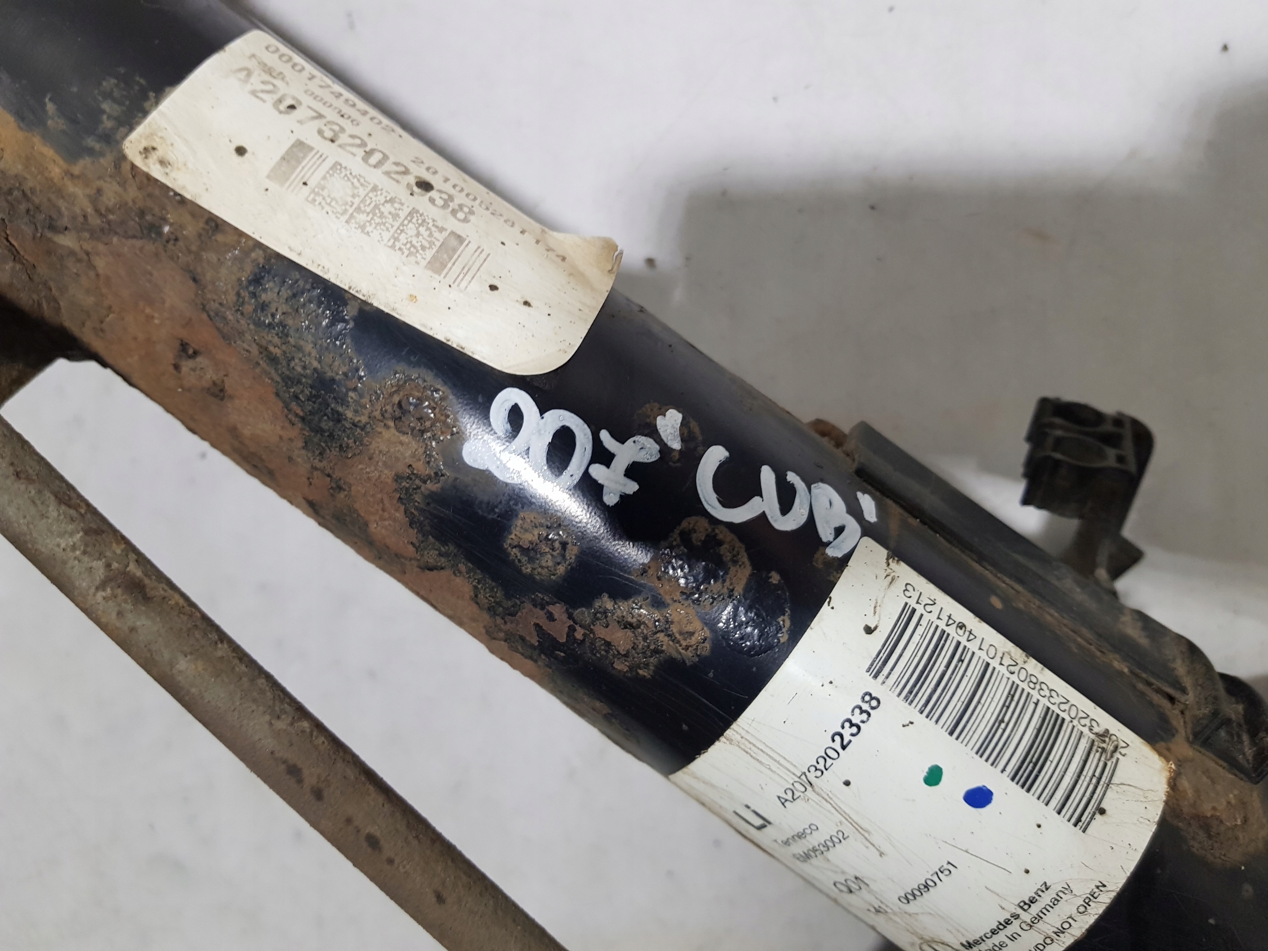 shock absorber front left MERCEDES W207 EDC SPORT 2073202338