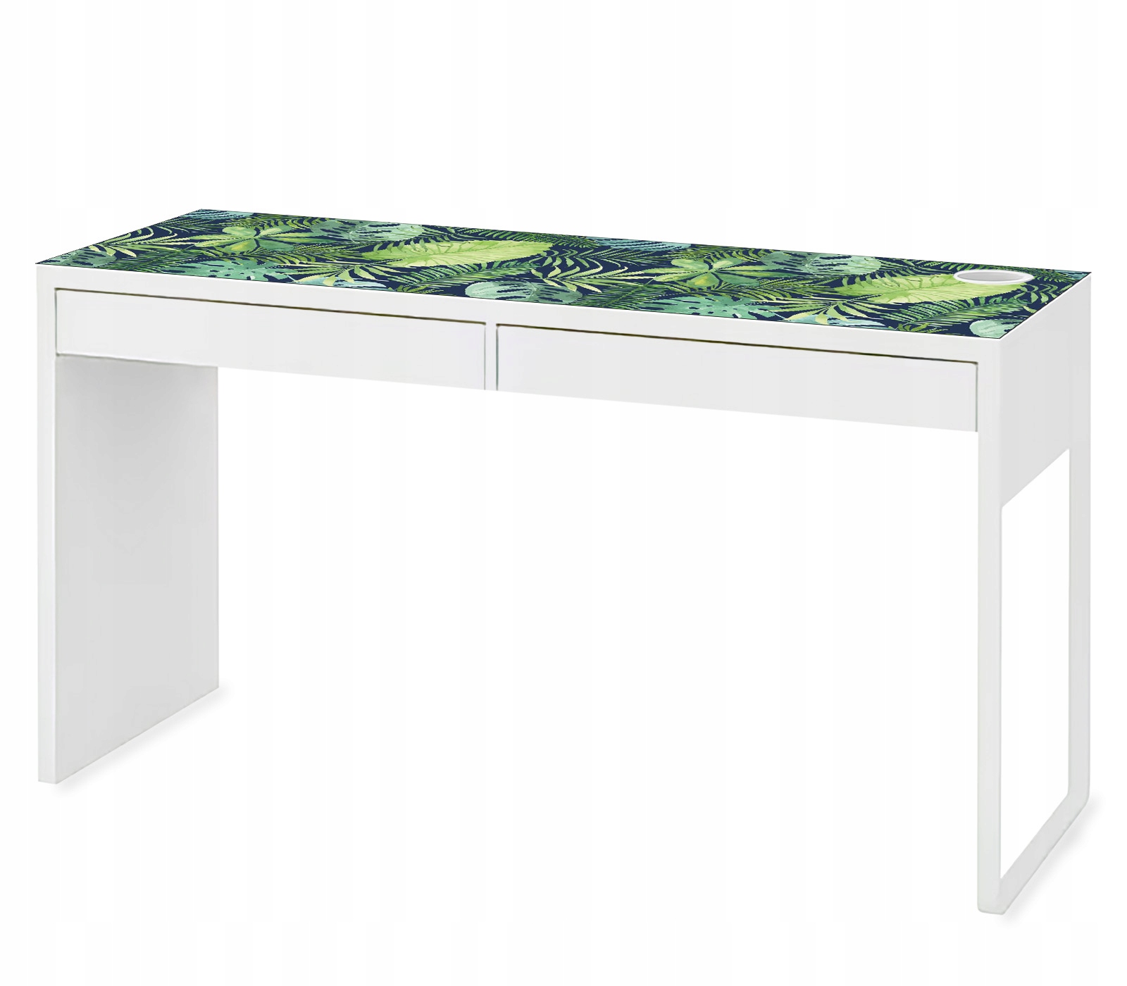 MATA na biurko IKEA micke 142x50 MONSTERA LIŚCIE Marka matoMAT
