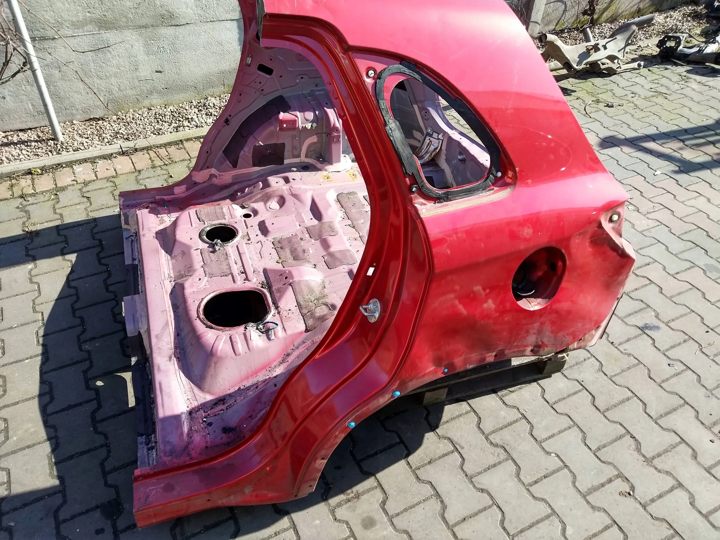 Mitsubishi ASX 2018 rear panel sump fender