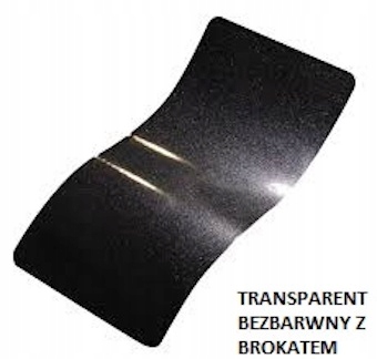 

Farba Proszkowa Transparent Bezbarwny z Brokatem
