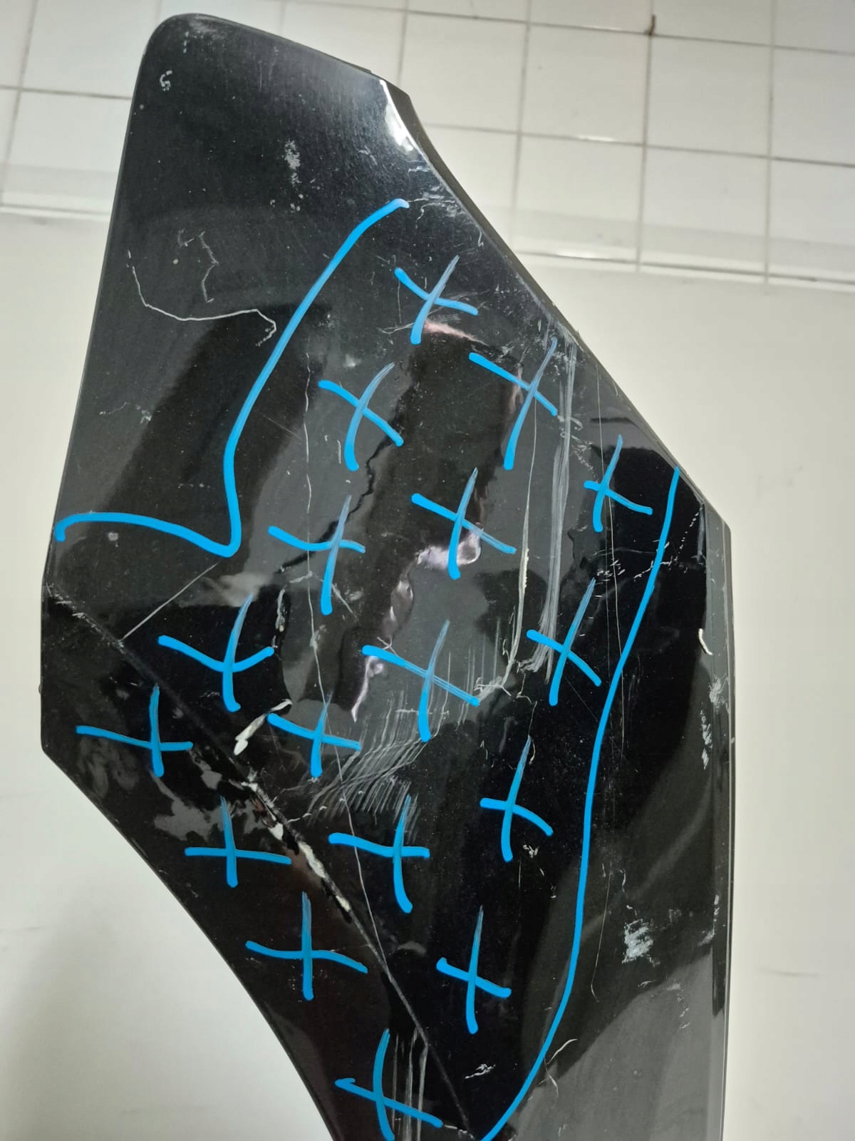 AUDI A4 B9 8W 15-19 fender front front left