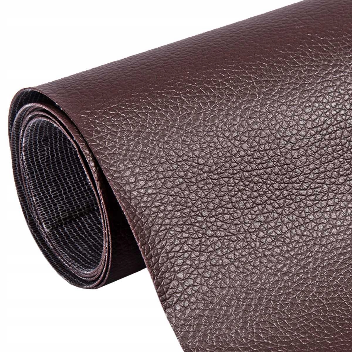 Kůže Samolepicí Eko Kůže Skaj Hnědá Silné Lepidlo 560g/m2 150x137cm