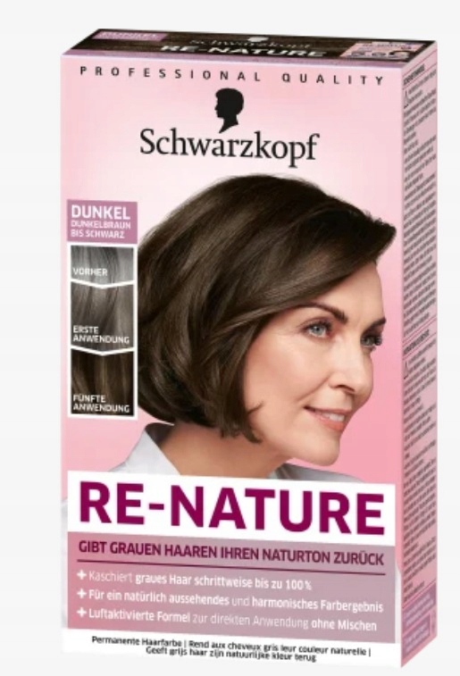 

Schwarzkopf Re-Nature Odsiwiacz dla kobiet Dunkel