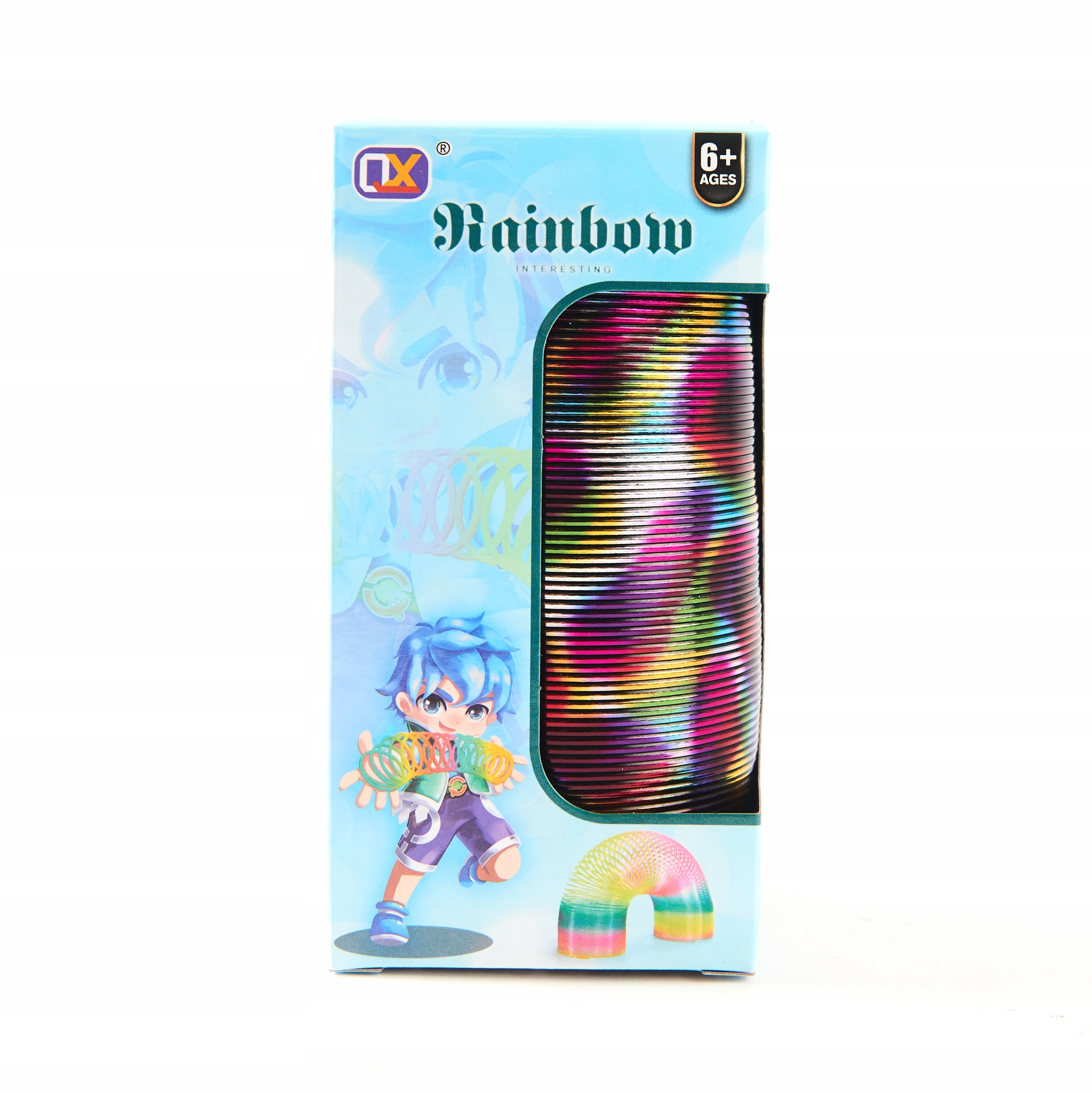 DUŻA SPRĘŻYNA MAGICZNA 15CM KOLOROWA ZABAWKA Marka Midex