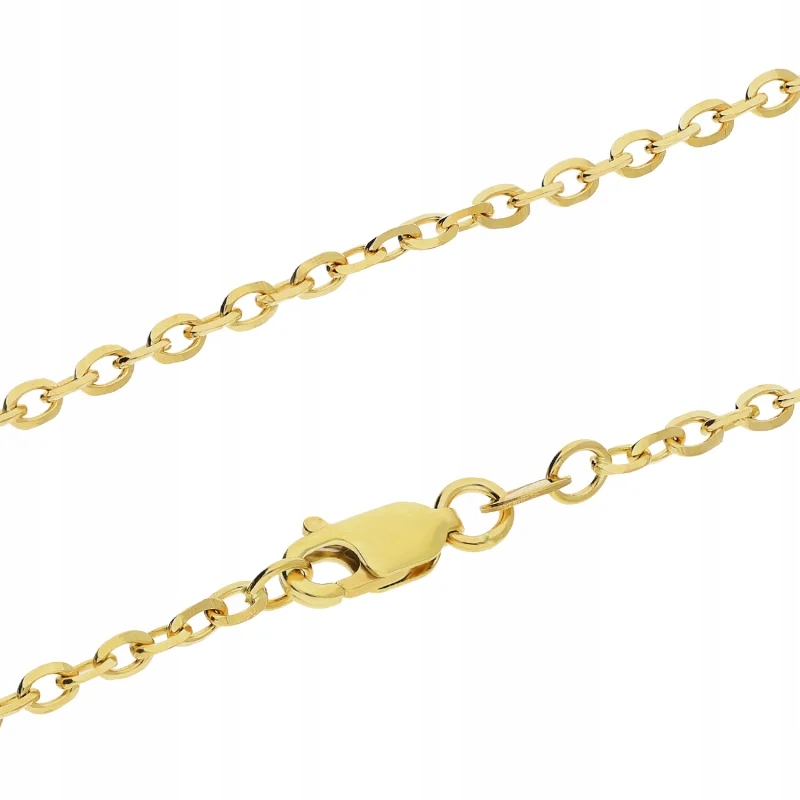 Dámský řetízek s vazbou Rolo zlato 585 módní jako dárek k přívěsku 5.64 g
