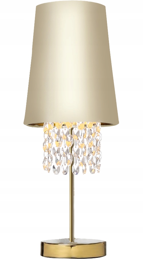 Lampa stołowa Nesto, 1xE27, max. 40W, IP20, śr. 20 cm, kremowa, Gtv