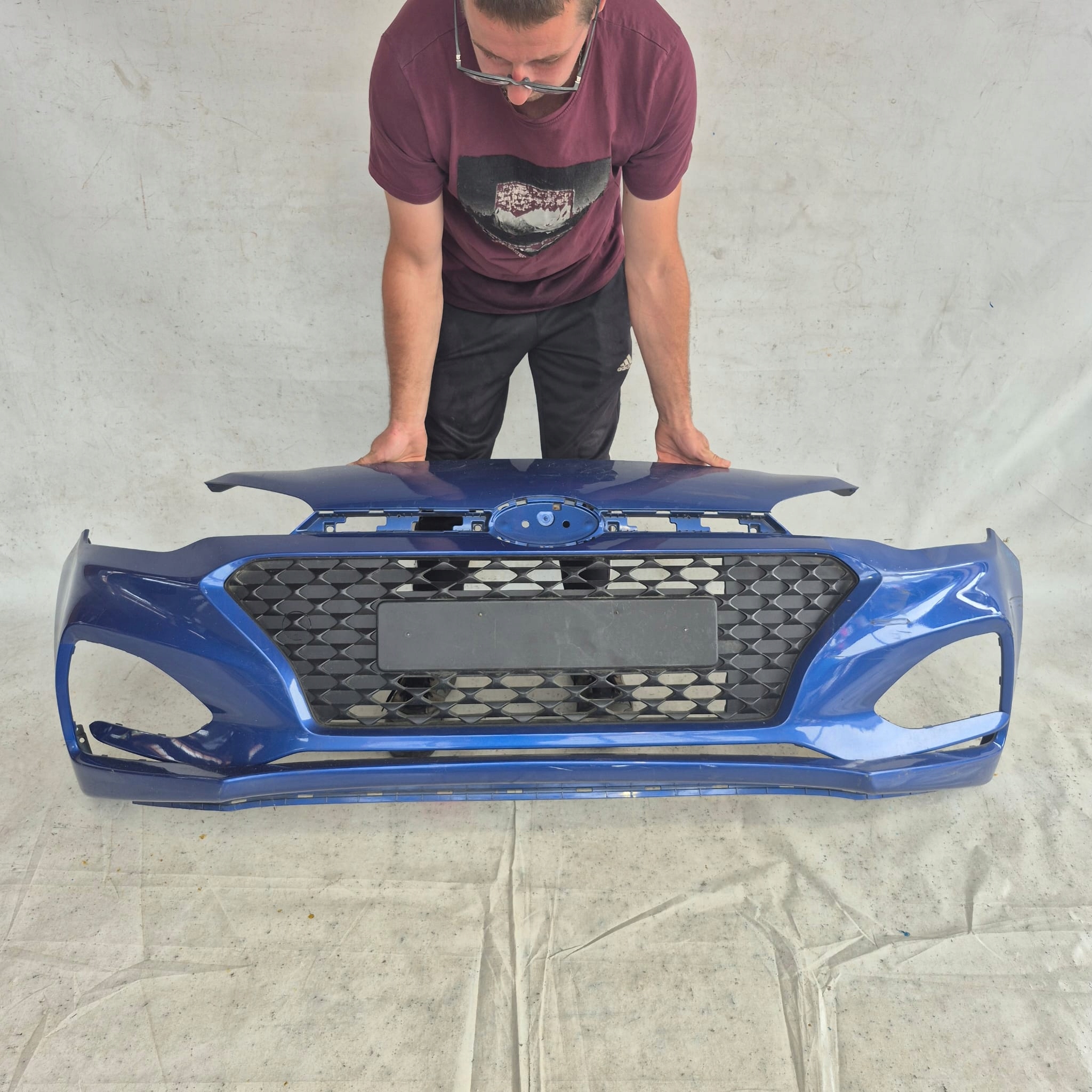 HYUNDAI I20 II 2 LIFT 18-20 bumper front front