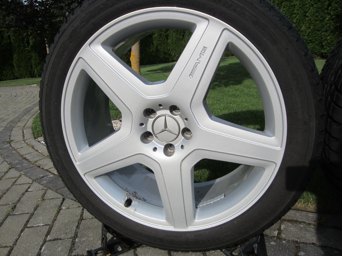 Oryginalne aluminium discs 21" Mercedes W251 AMG 8J ET48 ET60