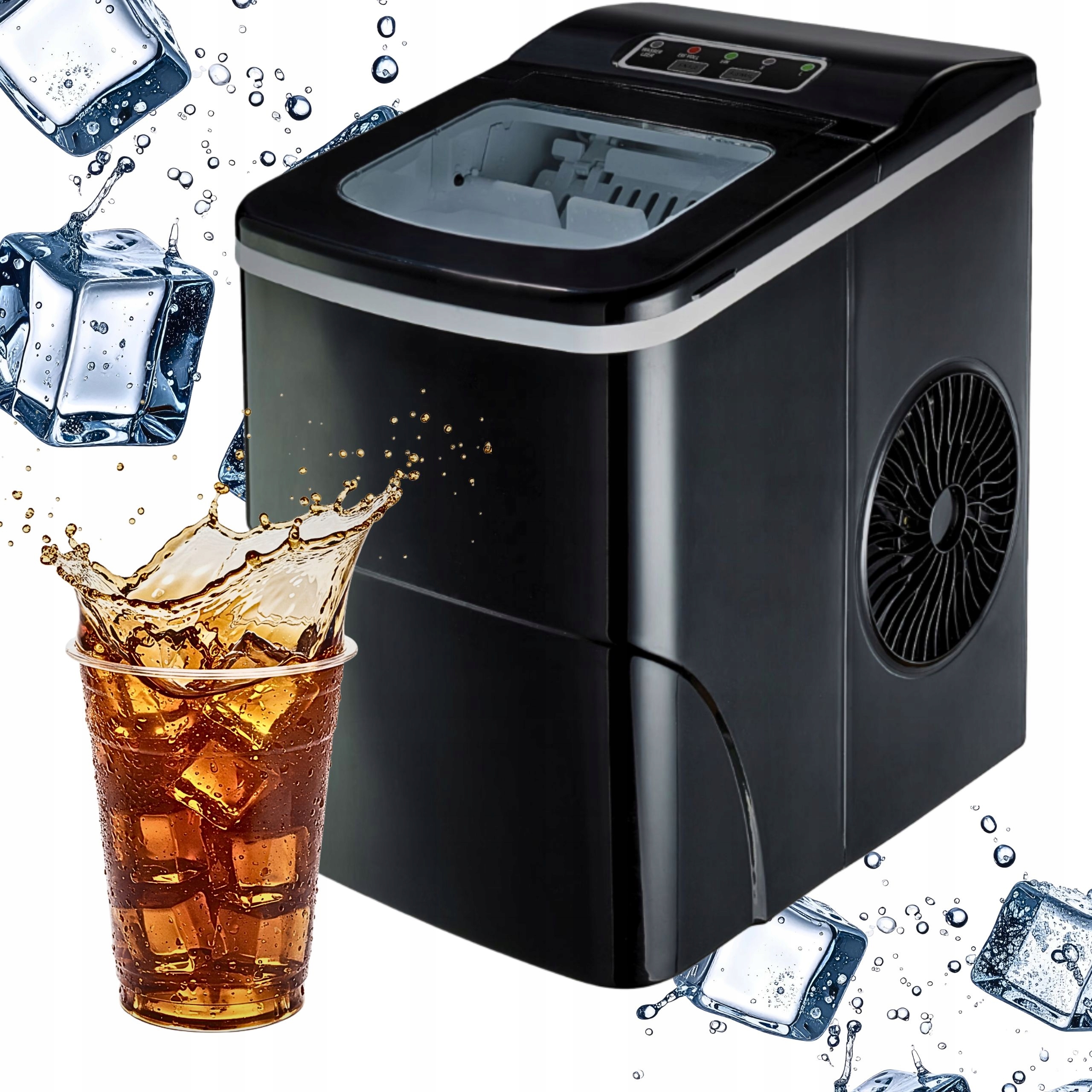 Výkonný Výrobník Ledu Automatický Rychlý Tichý Starq 150W 2L 3-6kg/1h