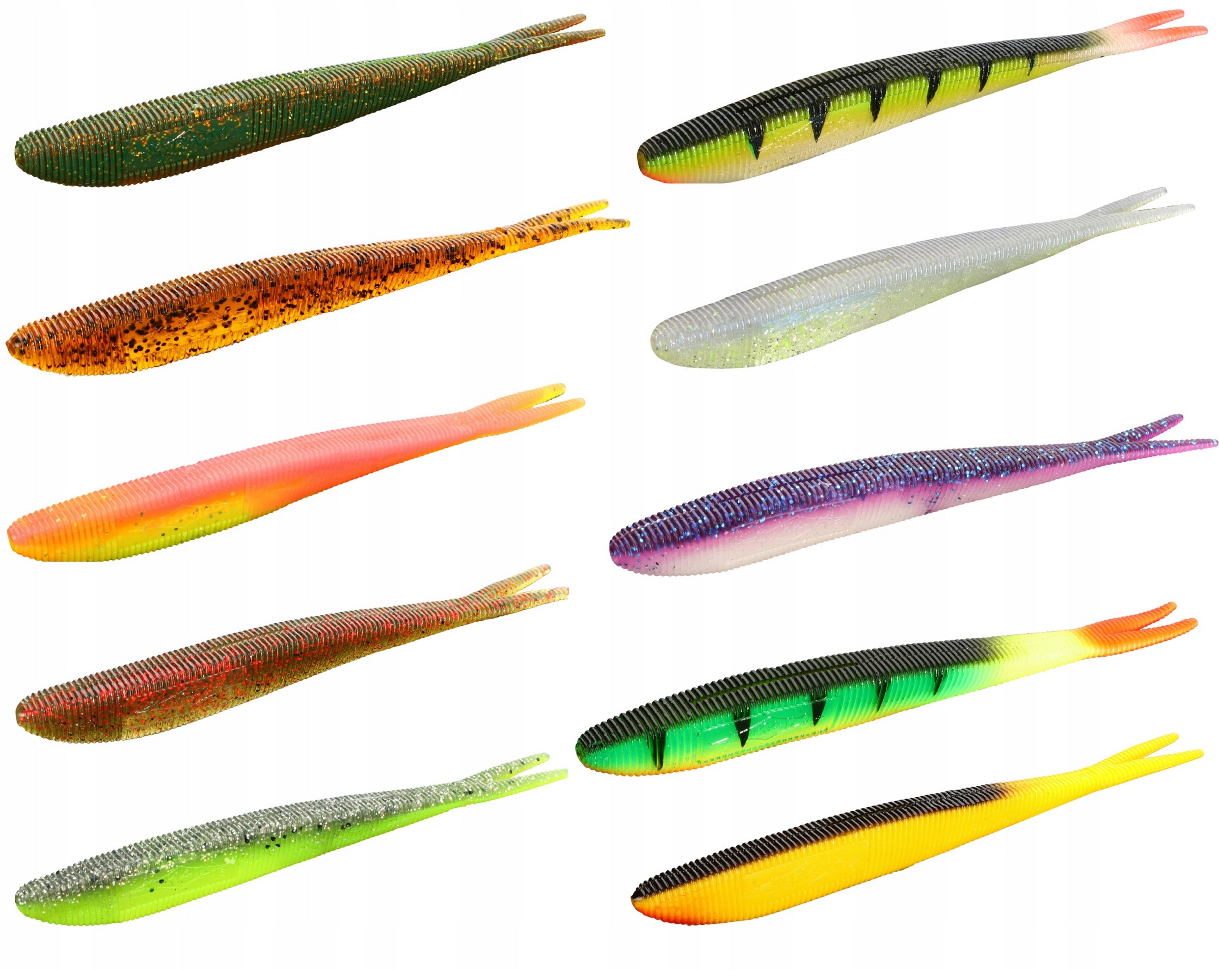 Zestaw Mikado Saira Drop Shot MIX 10 sztuk 8 cm Przeznaczenie okonie sandacze szczupaki