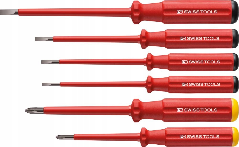 Sada šroubováků Vde 1000V 6 Ks plochých křížových Ph Classic Pb Swiss Tools