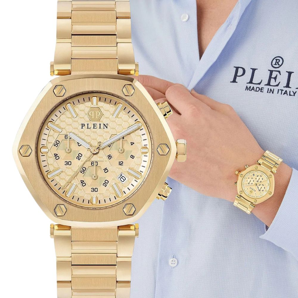 Nové Originální Hodinky Philipp Plein PWZBA0523 The Hexagon Chronograph