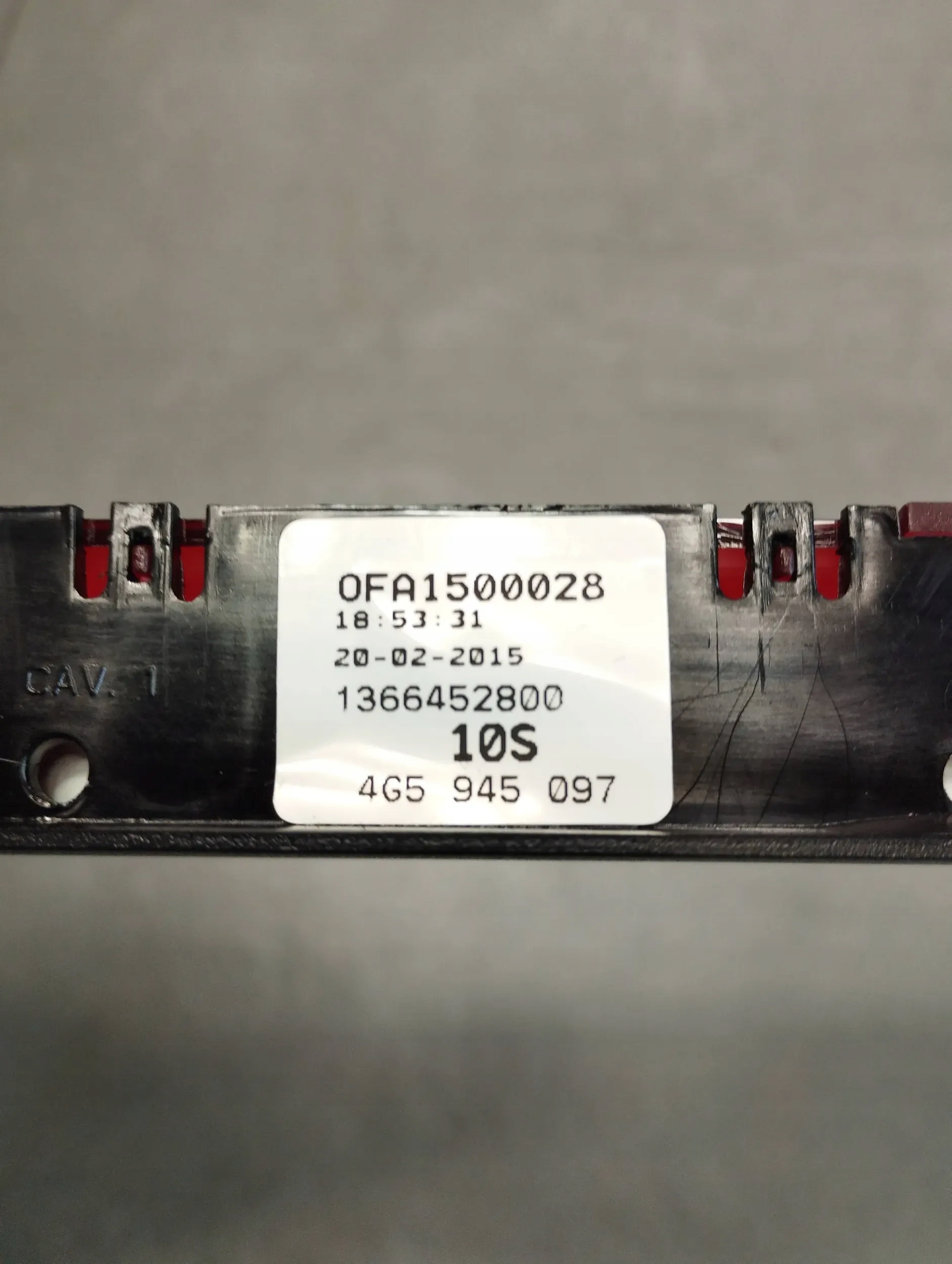 Audi A6 C7 4G third brake light 4G5945097