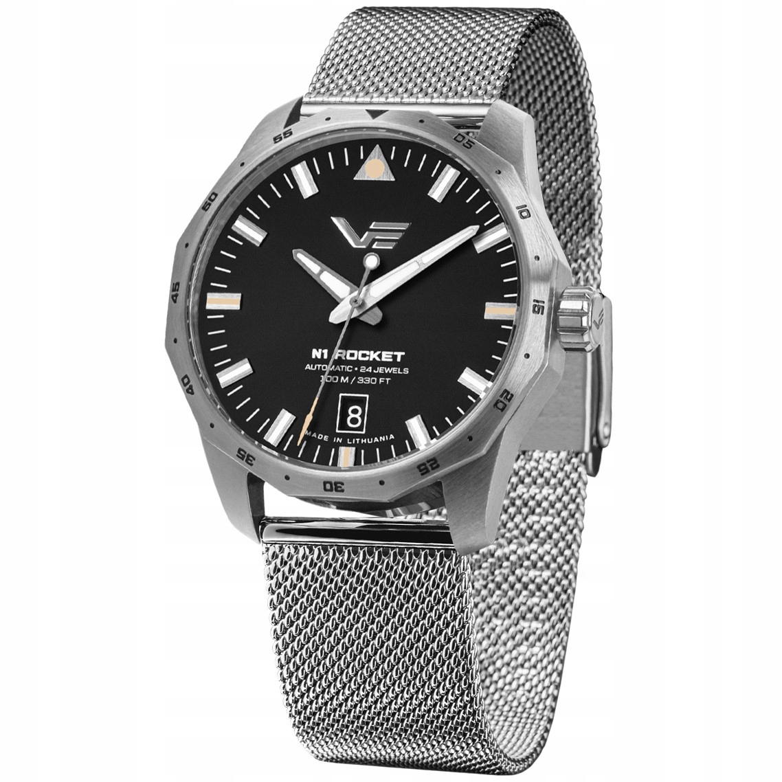 Hodinky Vostok Europe NH35A-125A747BM stříbrné