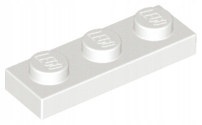 

Lego 3623 Płytka 1x3 Biały 362301 Nowe 1szt