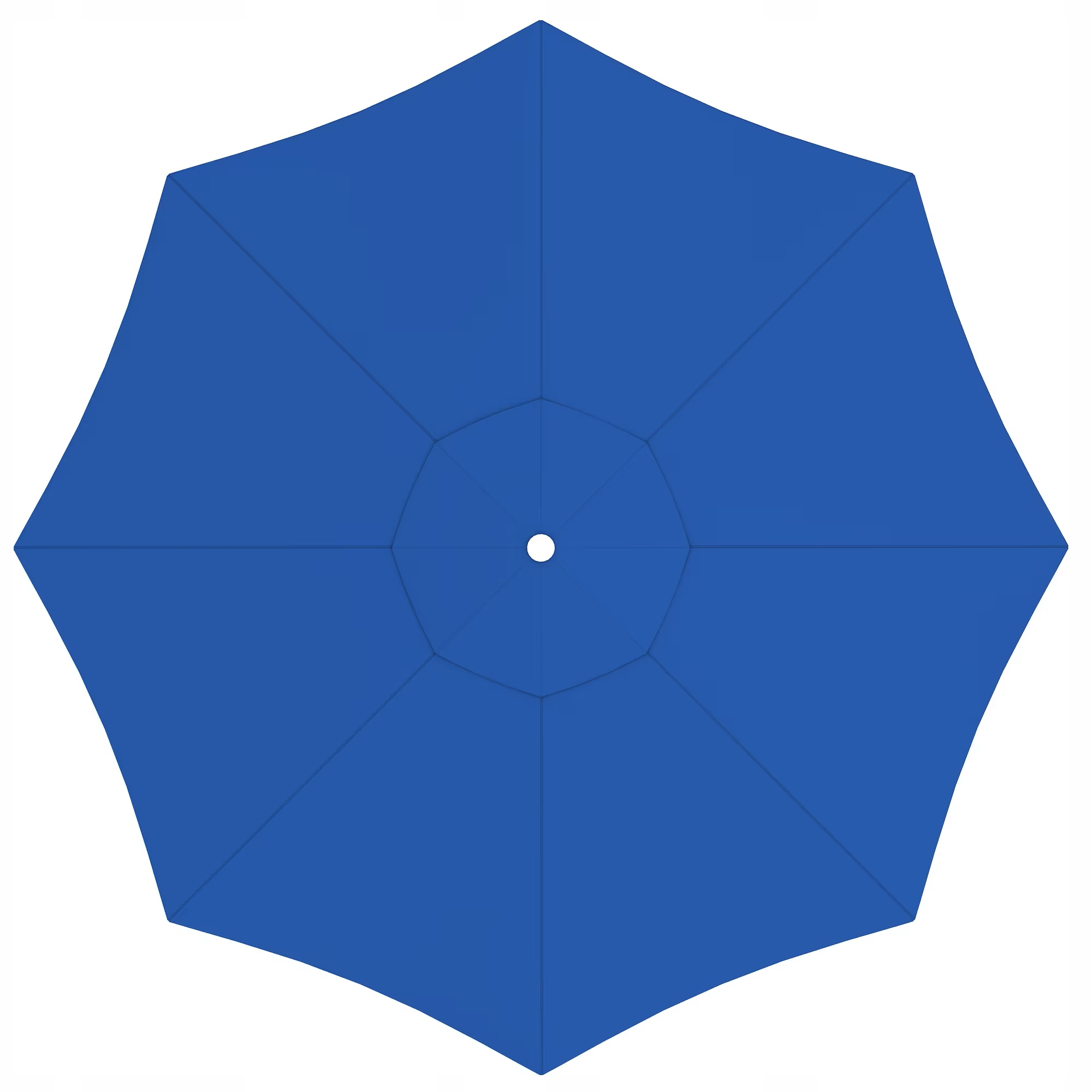 

Poszycie okrągłe parasol ogrodowy 3,5m Niebieski