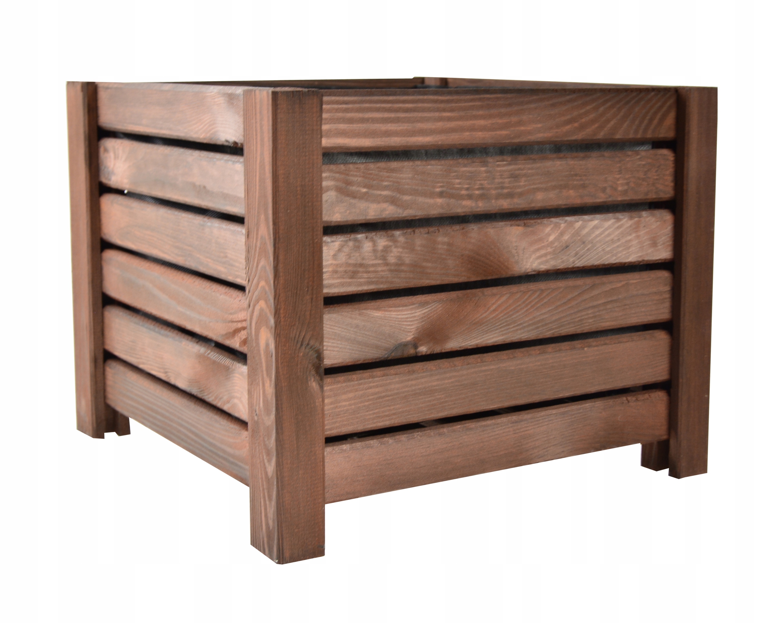 Drewniana Donica Ogrodowa na taras Skrzynka Duża