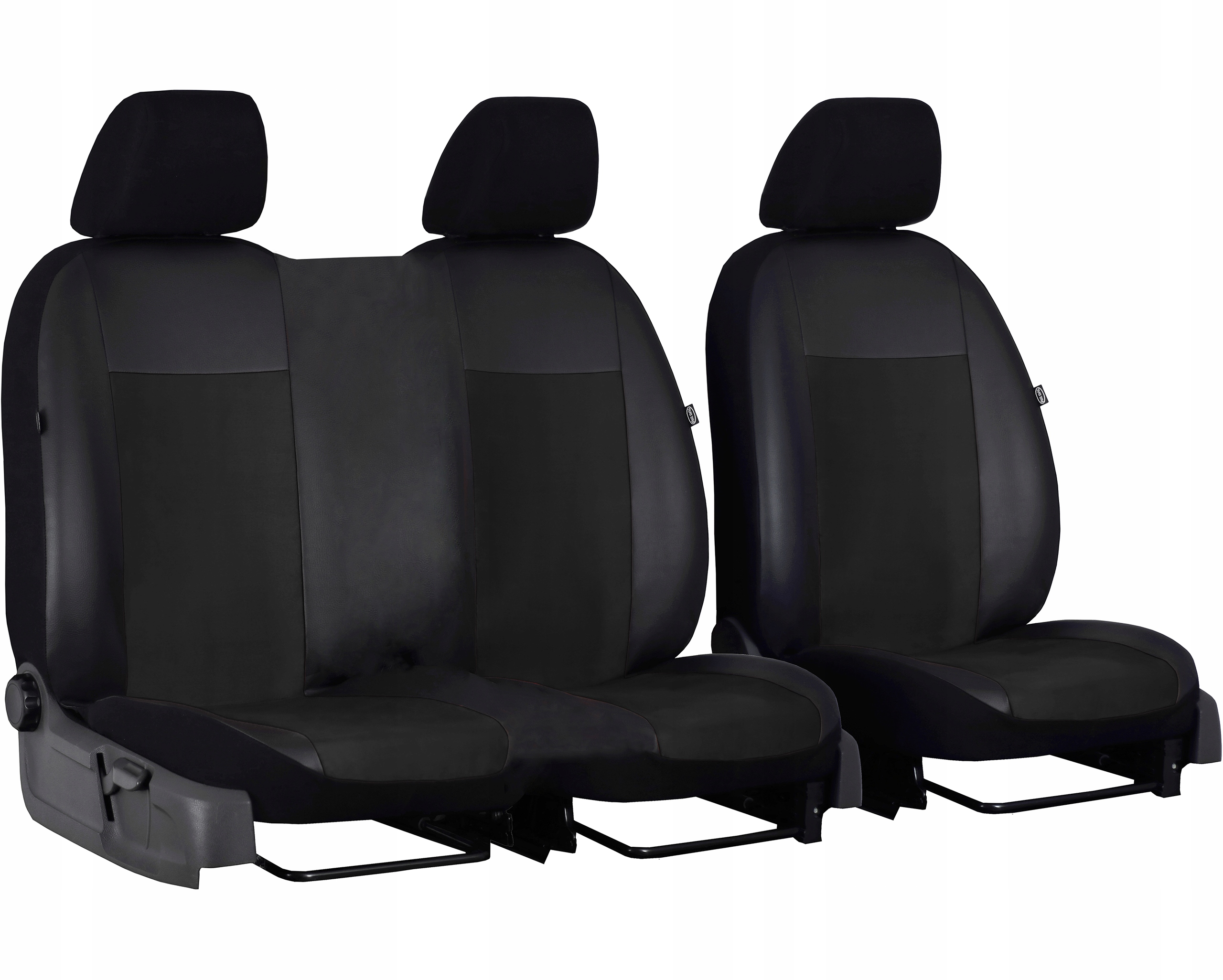 POKROWCE MIAROWE ALICANTE SAMOCHODOWE NA FOTELE do RENAULT KANGOO III 2+1