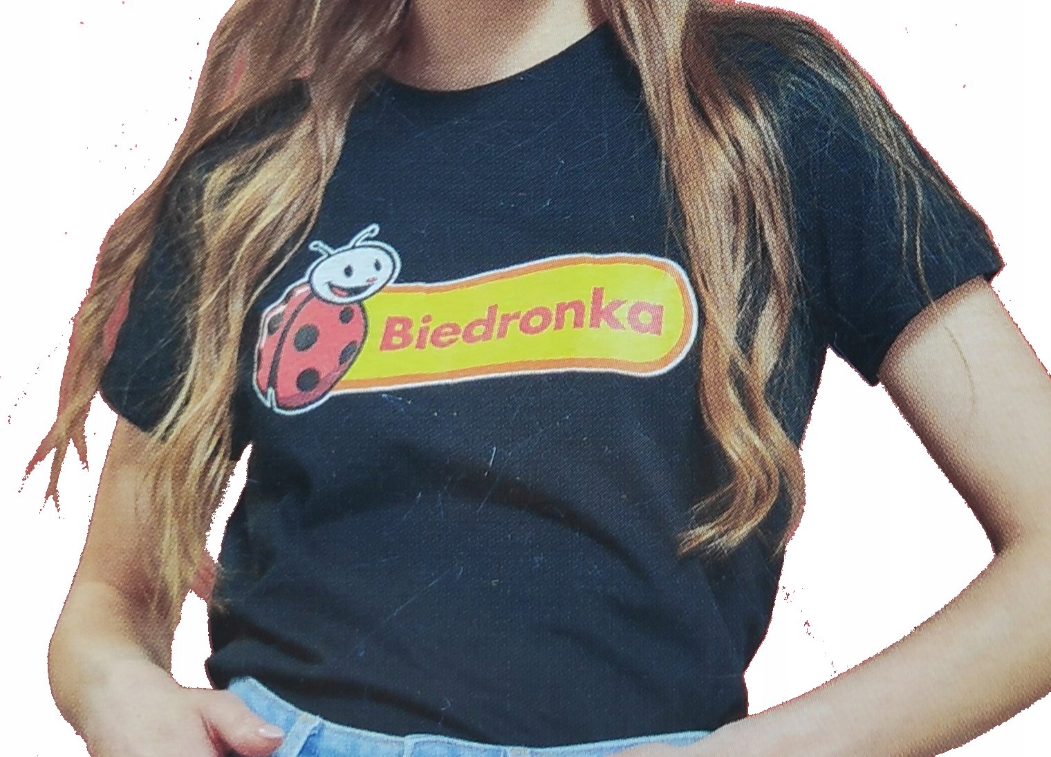 

Koszulka Damska Biedronka Fan Collection Czarna M