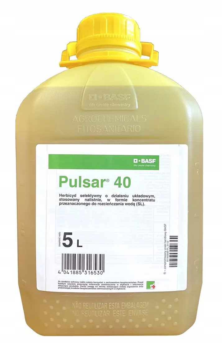Pulsar 40 5L Basf imazamoks, herbicyd powschodowy do soi