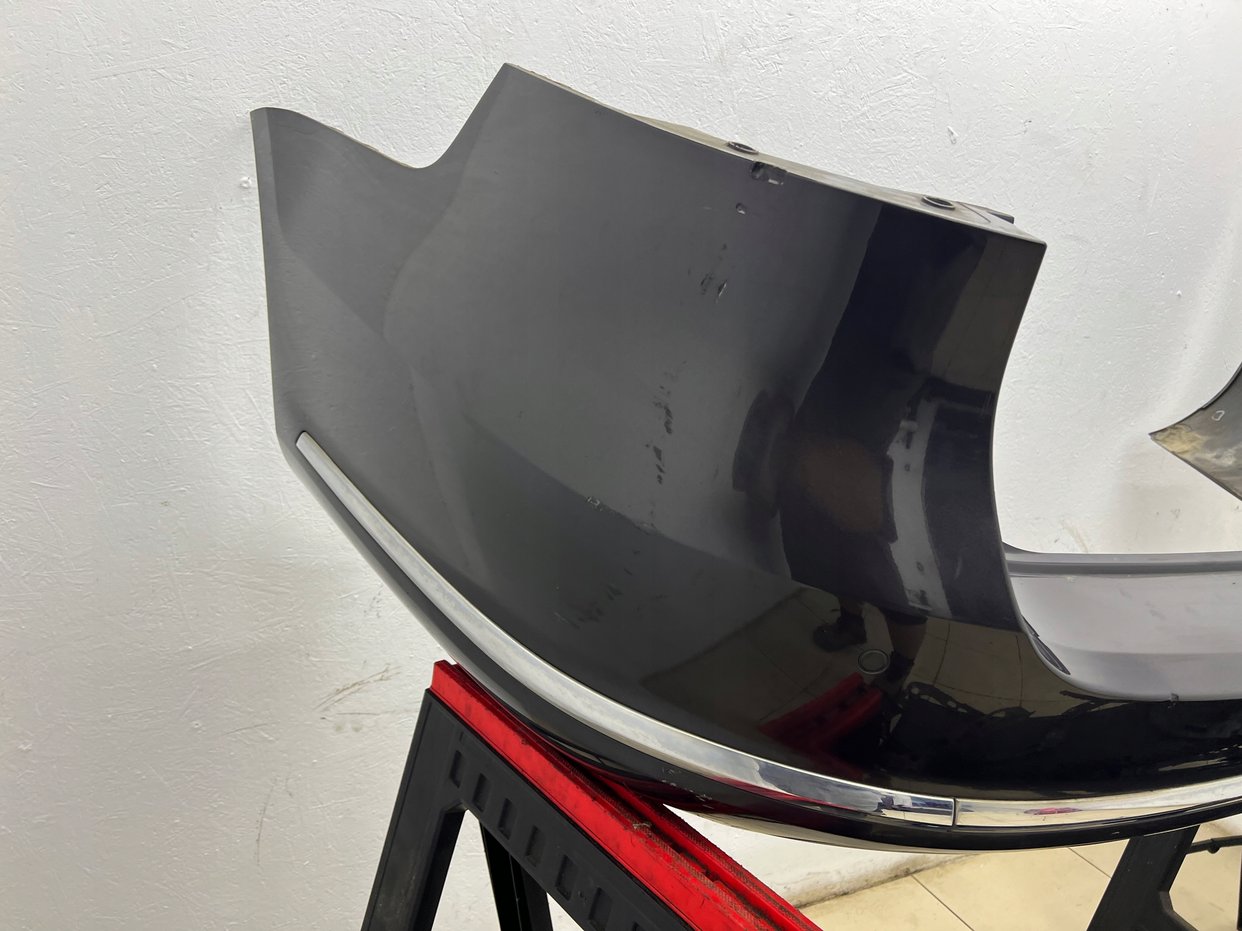 VW PASSAT B7 KOMBI 10-14 bumper rear part rear CHROM 4XPDC complete LC8Z