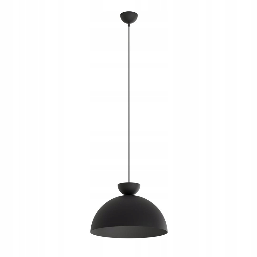 Závesná lampa 1x12W Lunaro 1L Bl čierna