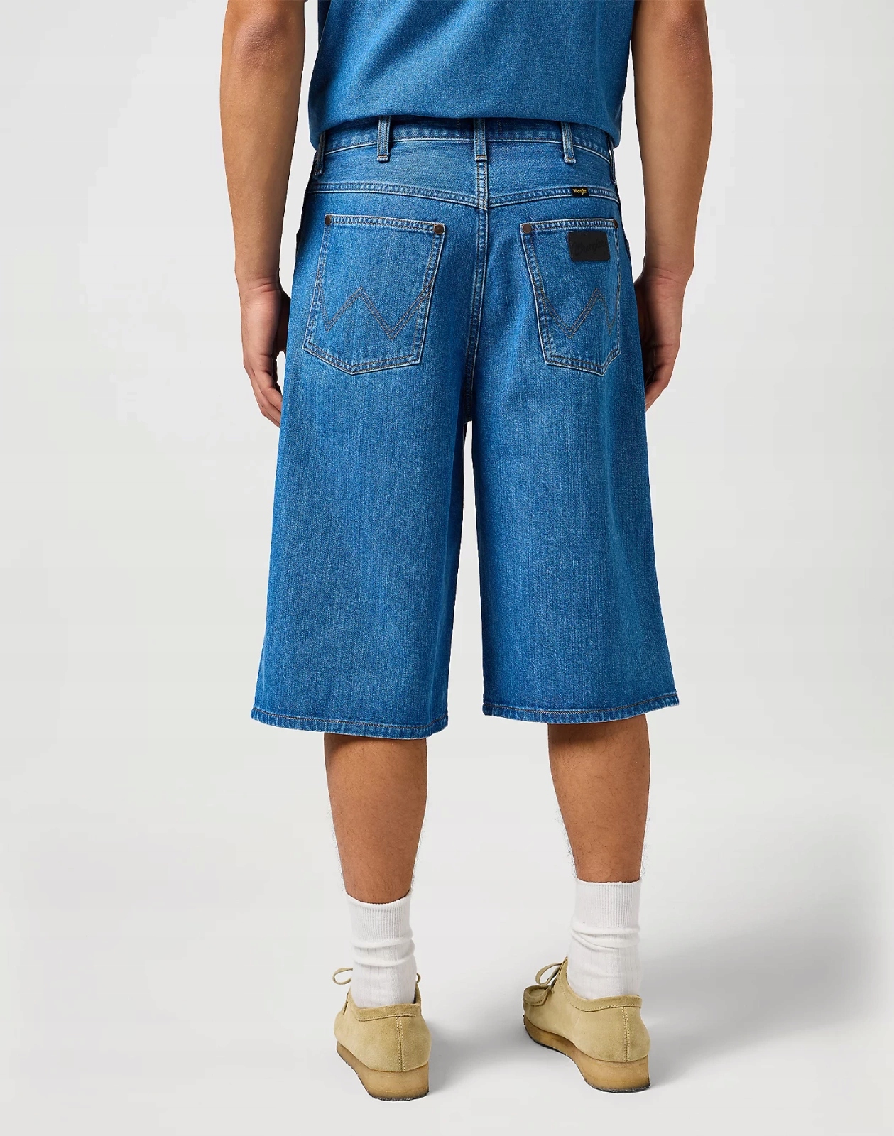 Pánské kraťasy kraťasy Wrangler Jort Shorts MID Stone 112362509 W40