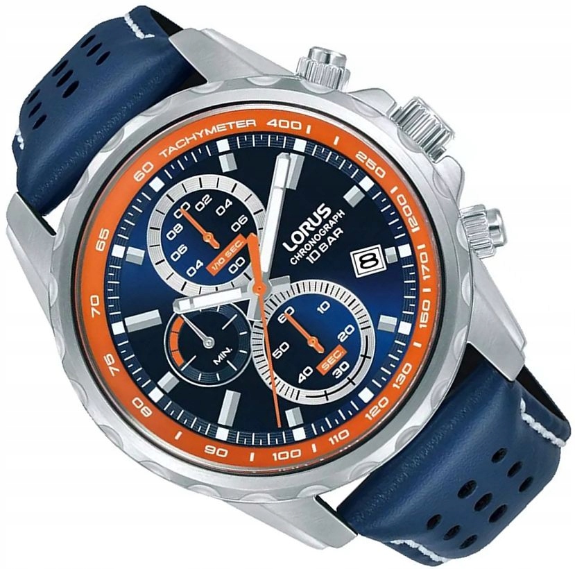 Mládežnické Sportovní Hodinky Lorus RM379JX9 Chrono S Datem WR100 Na Řemínku