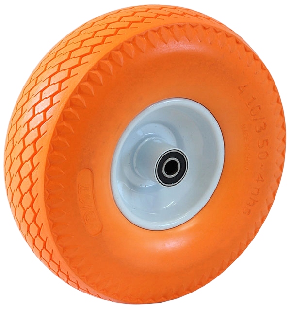 KOŁO do wózka taczki 4.10 3.50-4 PEŁNE PU fi 12 Marka Toolpark