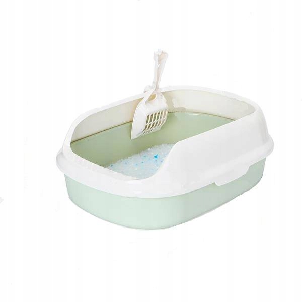 

Kuweta dla Kota Otwarta Z Ramką Na Żwirek +szufla