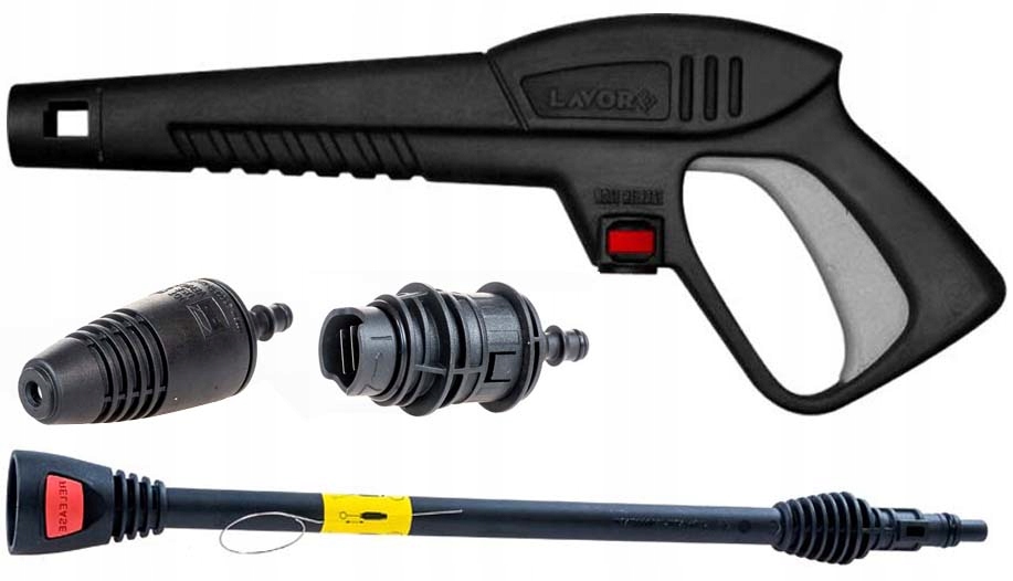 PISTOLET MOSIĘŻNY Z LANCĄ I WYMIENNYMI DYSZAMI