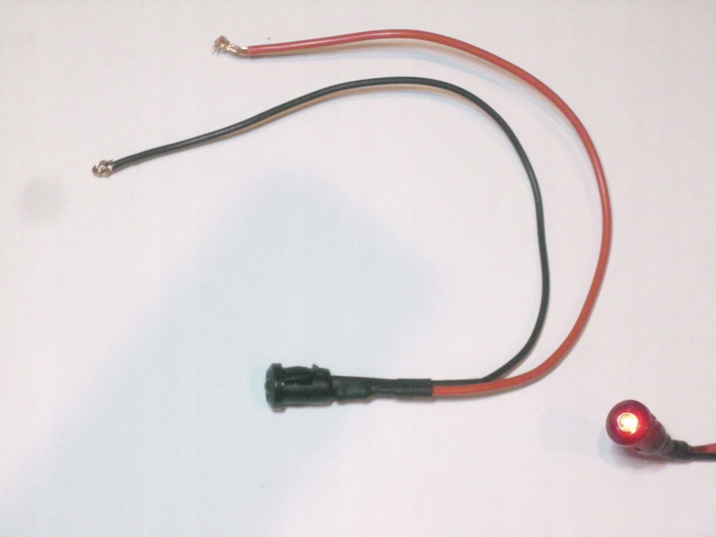 Kontrolka LED czerwona migajaca 3mm/6mm 12v 24 RTF