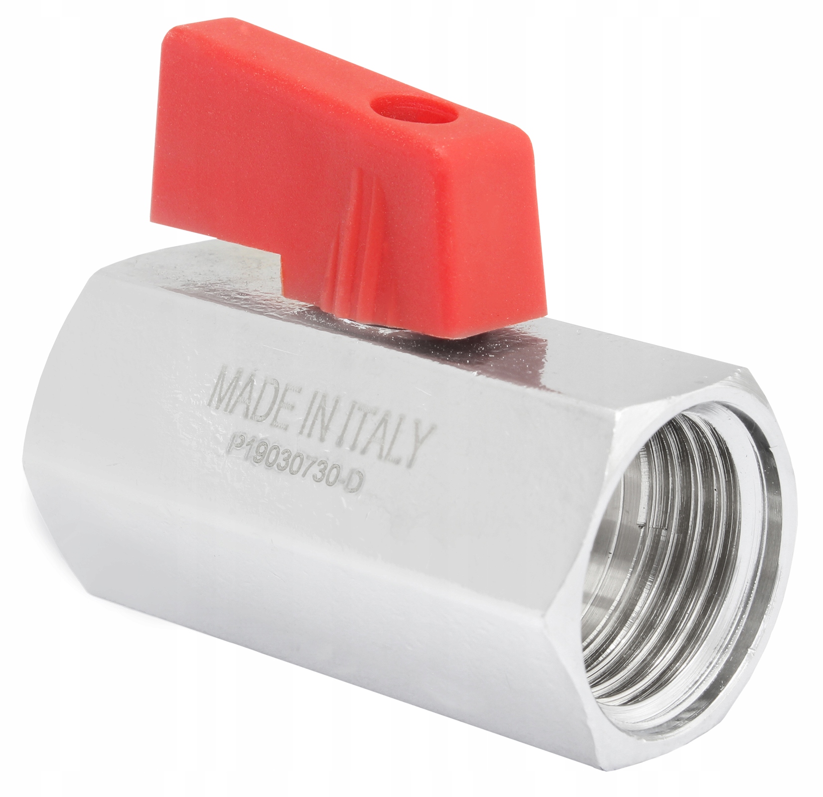 

Zawór kulowy mini 1/2"w krótka rączka