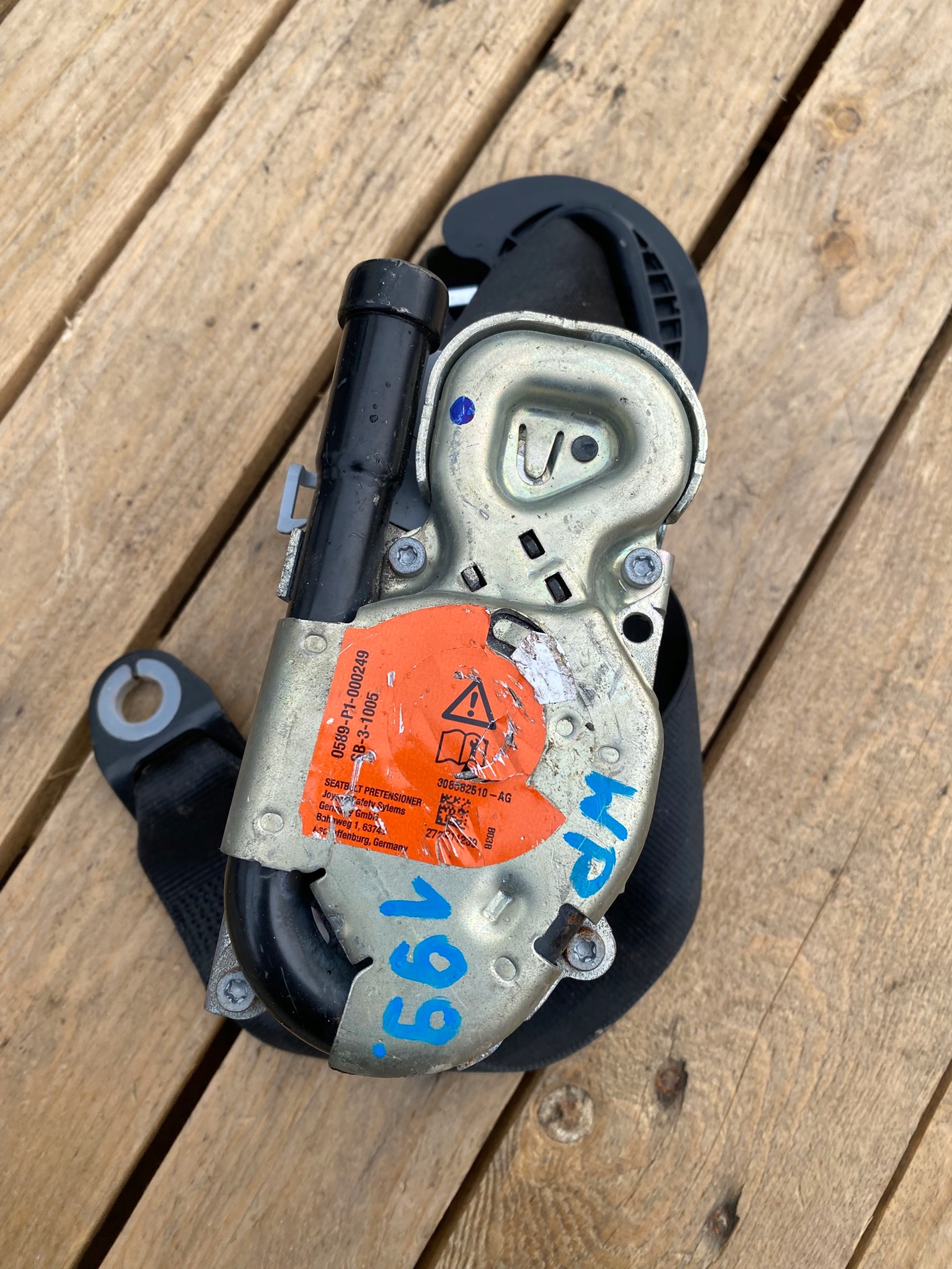 Gurten Sicherheits vorne AUDI 3066322