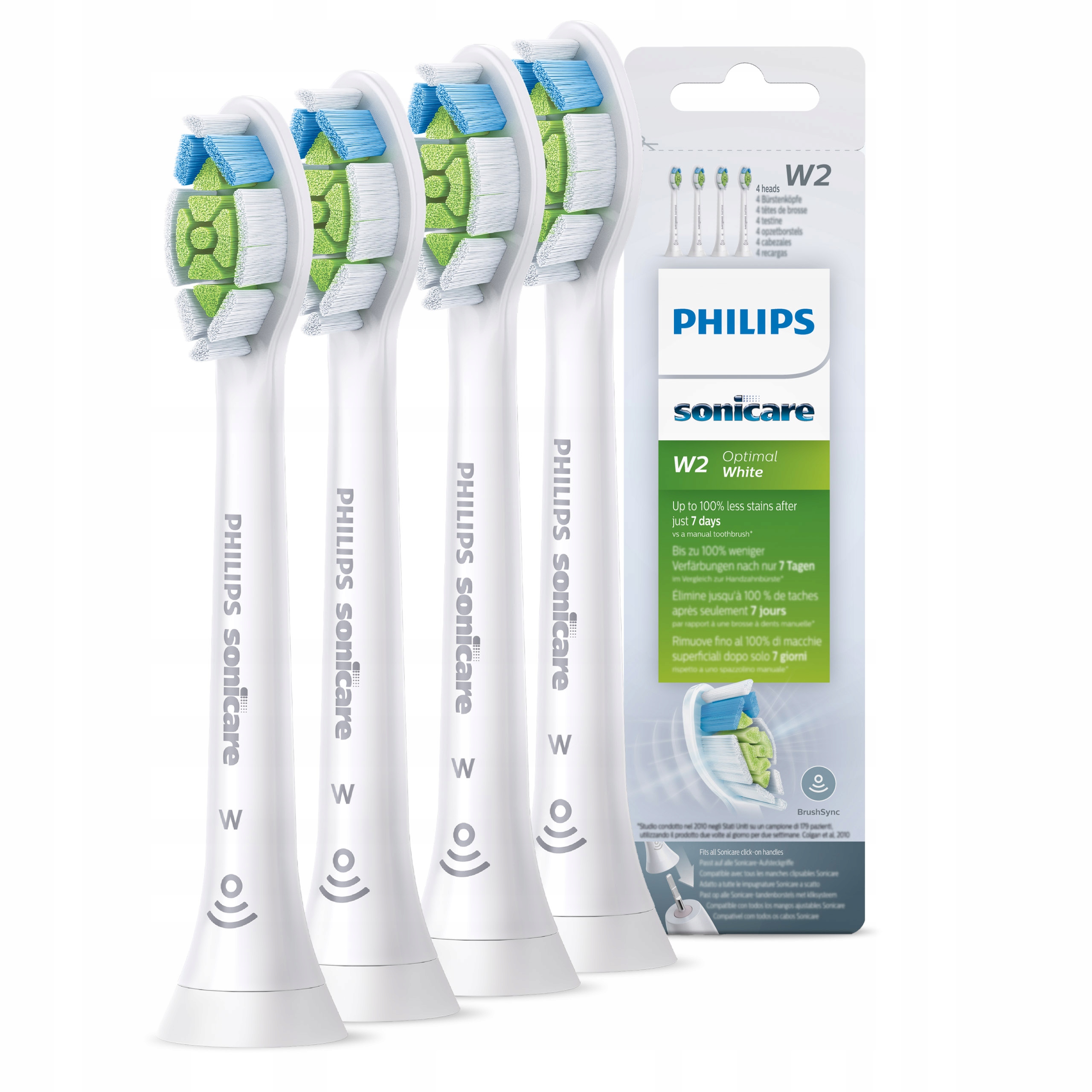 Philips Sonicare Optimal White Standard HX6064/10 4szt.