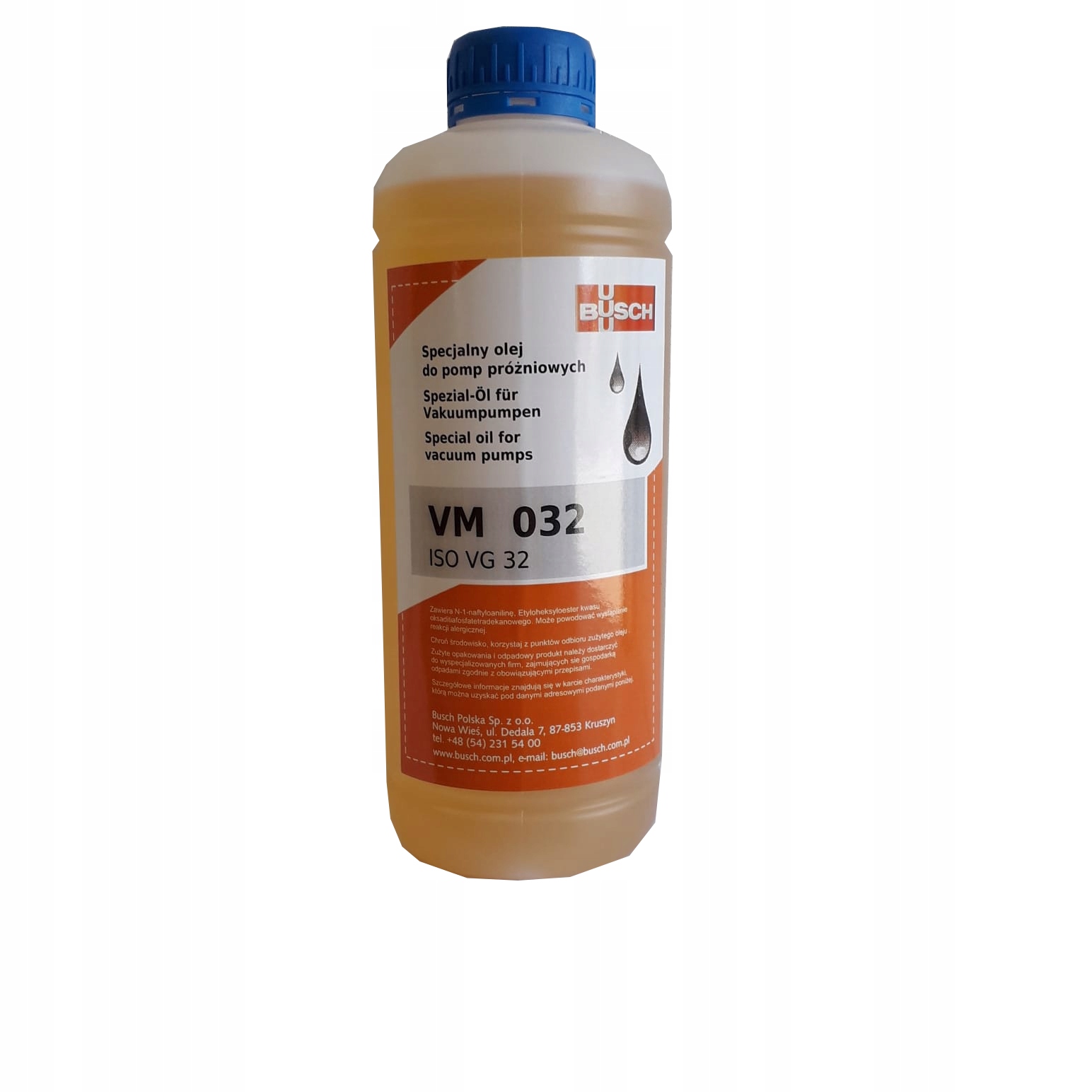 Olej do pomp próżniowych Busch VM32 1 litr