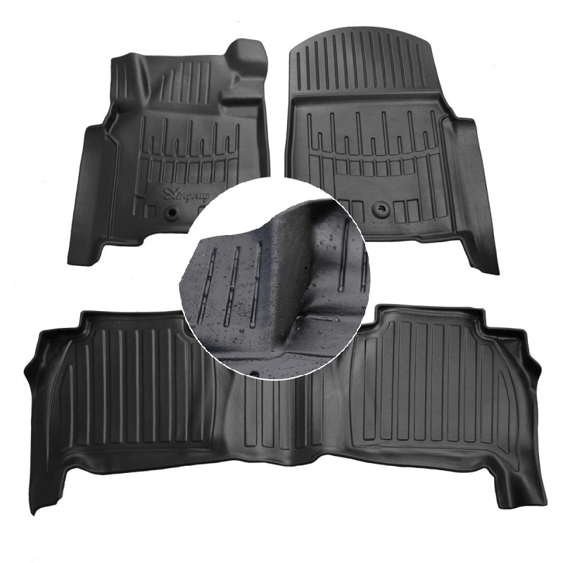 Gumové stěrače Toyota Land Cruiser J200 2007-2021 Korytka Ud