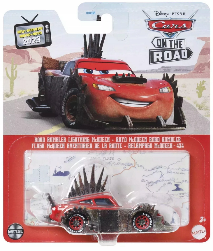 

Cars Auta McQUEEN Zygzak Wojownik Szos 1:55 Nowy