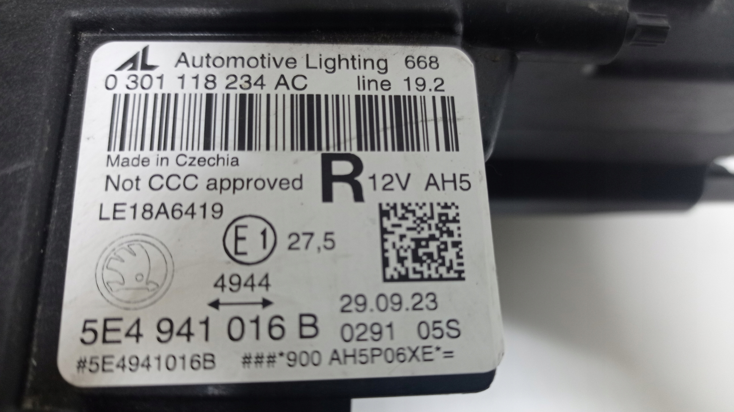 Frontscheinwerfer Skoda Octavia 1U 5E4941016B LED Rechts Scheinwerfer Headlight - Thumbnail 9